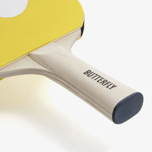 Ракетка для настольного тенниса  Butterfly Logo Racket Yellow FL (6017873502) - фото №2
